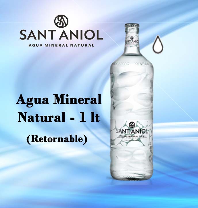 Agua Mineral 1lt (retornable)
